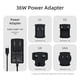 thumbnail image 2 of Fuente de Alimentación MeLE 12V 3A USB-C 150cm UL/GS/SAA, 2 of 7