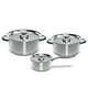 thumbnail image 1 of Set Bateria De Cocina 6 Piezas Acero Inoxidable 410-6ss, 1 of 3