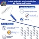 thumbnail image 2 of Kit de Rodillos RHIBAK RK04, 27 Piezas, Poste Extensible de 23 a 47 in, 2 of 3