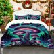 thumbnail image 1 of Mystery Mushroom Art Printed Duvet Cover Set a Soft Duvet Cover and Two Pillowcases Suitable for All Seasons an Ideal Choice for Home Bedrooms and Guest Rooms a, 1 of 1