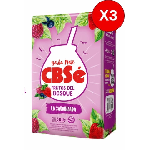 Pack 3 Cbse Frutos Del Bosque 500G C U