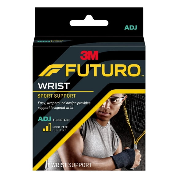Muñequera Futuro Ajustable Negra