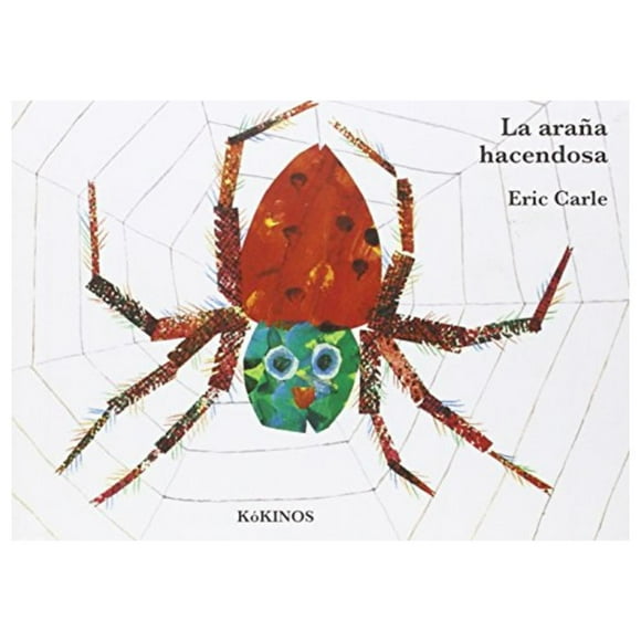 La araña hacendosa blanco