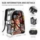 thumbnail image 3 of BakuganMochila transparente temática, resistente y duradera, bolsa see-through para trabajo, deporte, universidad y viaje, 31 × 43 cm, 3 of 6