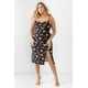 thumbnail image 4 of Vestido Midi Sin Mangas Con Fruncido Y Estampado Floral, 4 of 5