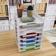thumbnail image 3 of Organizador de papel Natwind de 7 niveles para escritorio de PVC blanco, 3 of 8