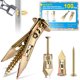 thumbnail image 1 of Kit de Anclajes para Drywall FEAOXYO 100 Piezas Acero Zincado Autoperforantes, 1 of 4