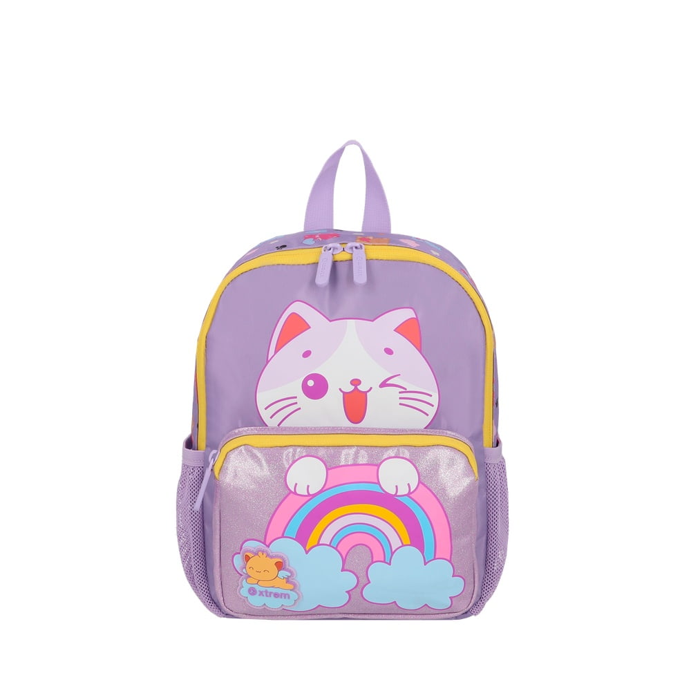 Mochila Xtrem Play-time 6xt Gato Lila