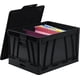 thumbnail image 2 of Caja Plegable Storex 44x36x27 cm Negra Paquete de 4, 2 of 7