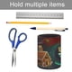thumbnail image 5 of Clásicos de Cuentos de Hadas de Grimm-theme Cylinder Pen Holder Pencil Organizer with Flannel Lining PVC Leather Material Cardboard Base for study work 10*8CM, 5 of 6
