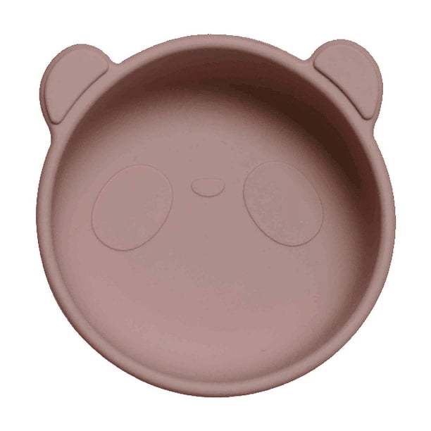 Children Silicone Bowl Panda Baby Feeding Dishes BPA Free