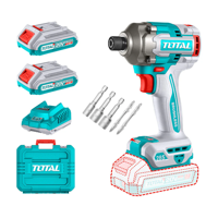 Total Tools - Atornillador Imp 20V Total Tirli2028 7 1 4+2Bat 4 0 Ah+Carg +Acc