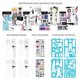 thumbnail image 2 of Set Sketch Fashion Angels Streetwear, 150 Stickers, 2 of 3
