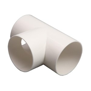 Magideal - Conector De Acoplamiento De Tubería De Pvc Para Instalación De Tuberías De Pvc En T, Fácil Instalación, Reemplaza El Codo De 3 Vías Para Accesorios De Forma De T Diámetro 15 Cm