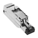 thumbnail image 4 of Conector De Cable De Red Plateado De 4 Pines, Conector Ethernet Profesional Estable, 4 of 5