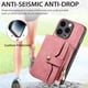 thumbnail image 4 of Funda Tipo Cartera con Correa Cruzada para iPhone 14 Pro Max Protección Contra Golpes Rosa, 4 of 5