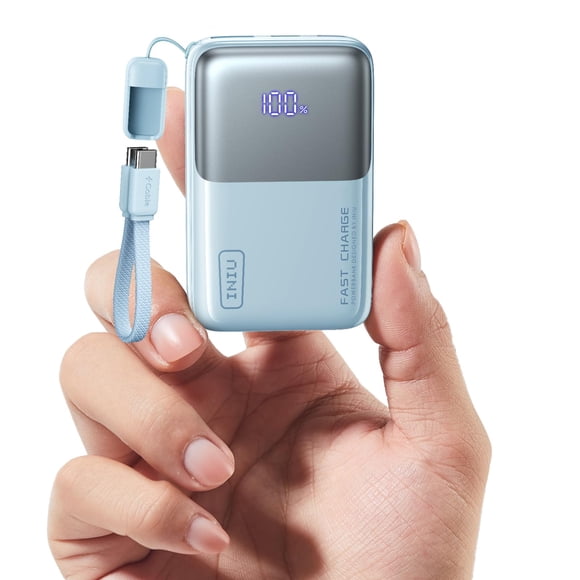 Cargador portátil Power Bank INIU 10000 mAh 45 W PD USB-C