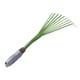 thumbnail image 5 of Rastrillo de mano para jardín, mango ergonómico portátil, herramienta de mano para jardinería, conveniente para césped, barrido de jardín, mantillo de, 5 of 5