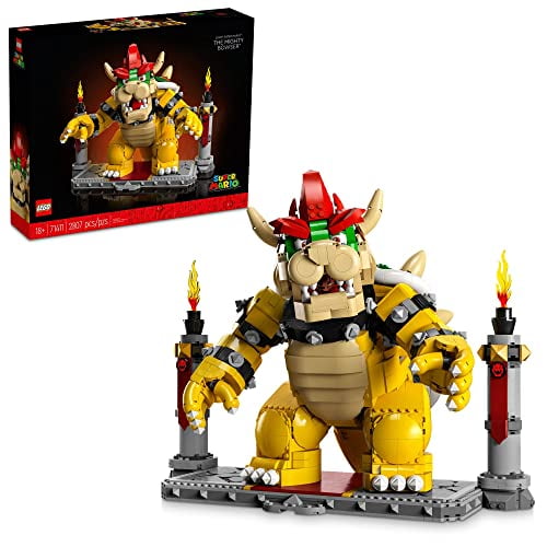 Set De Juguetes De Construcción Lego Super Mario The Mighty Bowser 71411