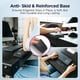 thumbnail image 2 of Reposamuñecas PostureUp EdgeRest Escritorio en forma de L negro, 2 of 8