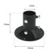thumbnail image 4 of Brida base para poste de valla con eslabones de cadena con soporte de montaje, 4 of 7