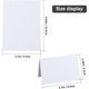 thumbnail image 2 of Place Cards for Table Setting, 50 Pcs Blank Tent Cards 3.7, 2 of 2