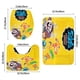 thumbnail image 3 of La Casa de Foster para Amigos Imaginarios Juego de 3 alfombras de baño de coral fleece: tapete de baño + alfombra de inodoro en forma de U + funda de tapa de inodoro en forma de O, 3 of 6