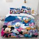 thumbnail image 1 of Animation Mickey Mouse Bedding Sets,Cuteed Mickey and Minnie Duvet Cover for Children Boys Girls Bedroom Decoration Bed Sheets, 1 of 5