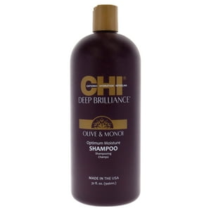 Chi - Champú De Humedad Óptima Deep Brilliance De Para Unisex - Champú De 32 Oz
