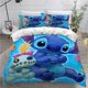 thumbnail image 1 of x404 Bed Sheetspcs Stitch Duvet Set,Microfiber Duvet Cover and Pillowcases Without Pillow Core,Anime Bedding Set for Teens And Adults 3-Piece Bedding Set (1 Duvet Cover + 2 Pillow Shams) nj404, 1 of 5