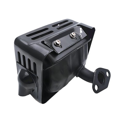 Magideal - Piezas Genéricas De Silenciador De Escape Para Máquinas Alisadoras Gx160 Y Microcultivadoras