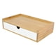 thumbnail image 1 of Cajón De Almacenamiento De Escritorio De Bambú, Suministros De Tijeras Premium Para Estudio, Ba?o, Blanco De Una Sola Capa, 1 of 5