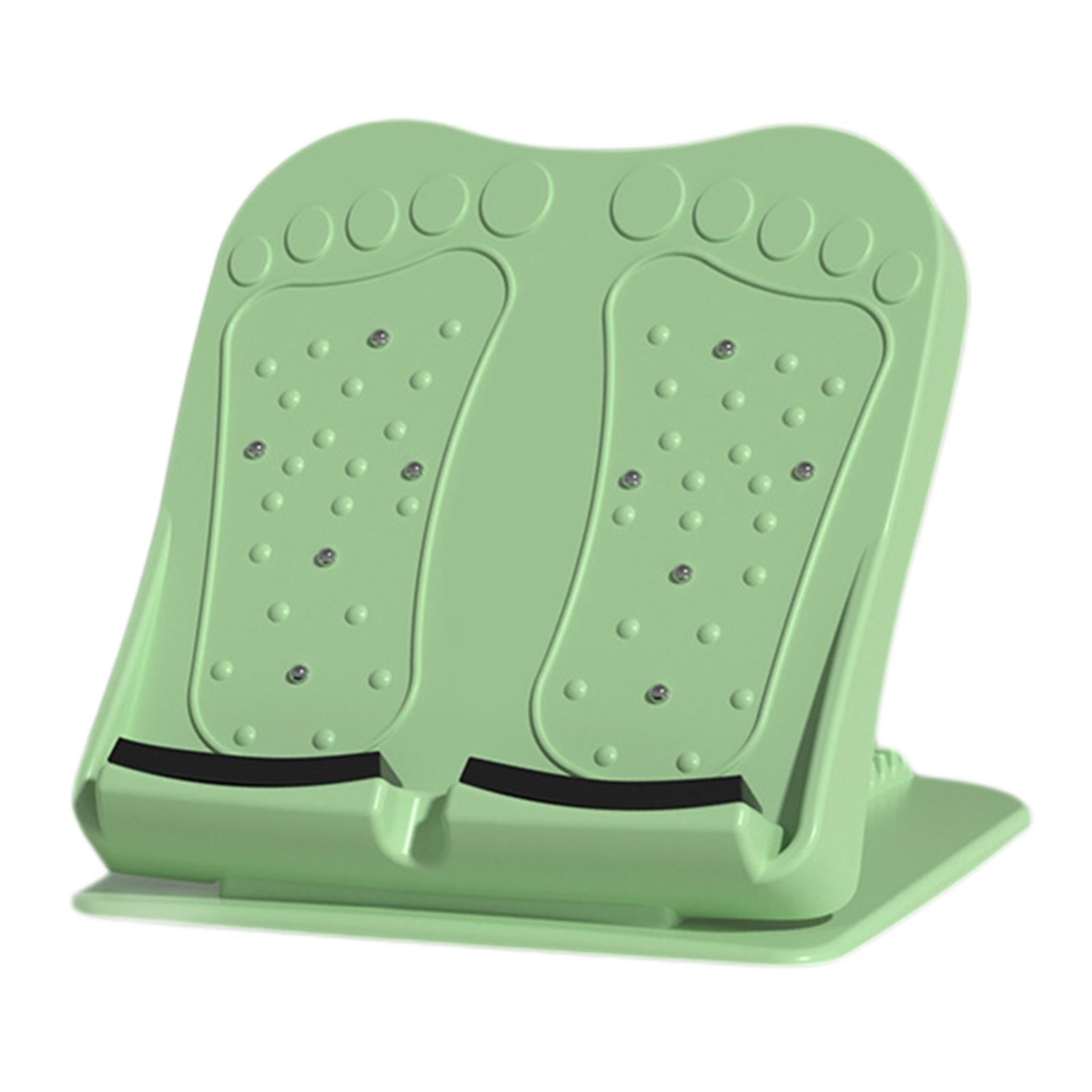 Ioensy - Tablero Inclinado Camilla Para Pantorrillas Cuña Elástica Para Pantorrillas Plástico Para Piernas Pantorrillas Tacón Verde