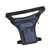 Ioensy - Bolsa De Moto Para Hombre Y Mujer, Ligera, Impermeable, Material De Poliuretano, Color Azul