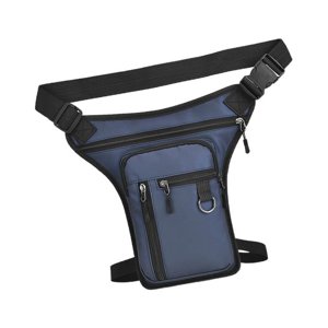 Ioensy - Bolsa De Moto Para Hombre Y Mujer, Ligera, Impermeable, Material De Poliuretano, Color Azul