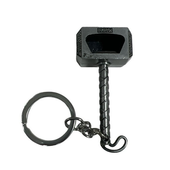 Llavero Metalico Premium Martillo De Thor Mjolnir Con Destapador