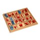 thumbnail image 2 of Movable Alphabet Elite Montessori de madera con caja para preescolar, 2 of 4