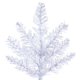 thumbnail image 2 of Árbol de Navidad Vickerman 60 cm Rojo Artificial sin Luces con Soporte, 2 of 6