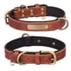 thumbnail image 1 of Collar de cuero para gatos con hebilla ajustable, collar para mascotas pequeñas para gatitos, 1 of 5