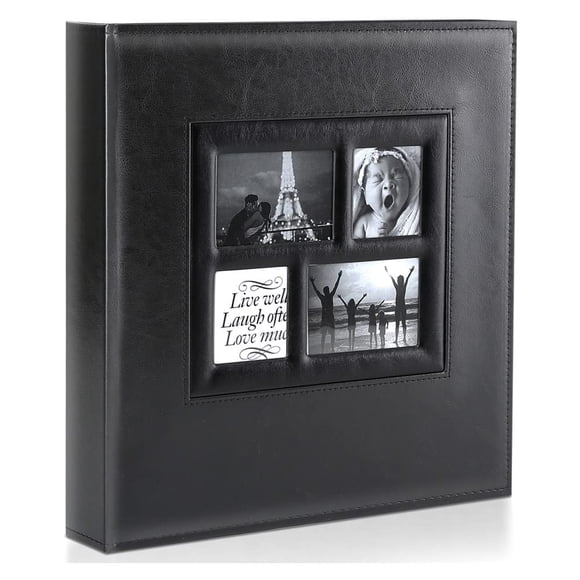 Álbum de fotos Ywlake, 10 x 15 cm, 500 bolsillos, negro para 500 fotos