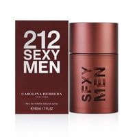 Perfume Carolina Herrera 212 Sexy Eau De Toilette Para Hombre, 50 Ml