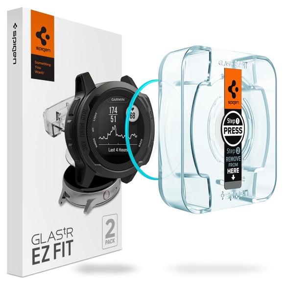Protector de pantalla Spigen GlaStar EZ FIT Garmin Instinct 2S