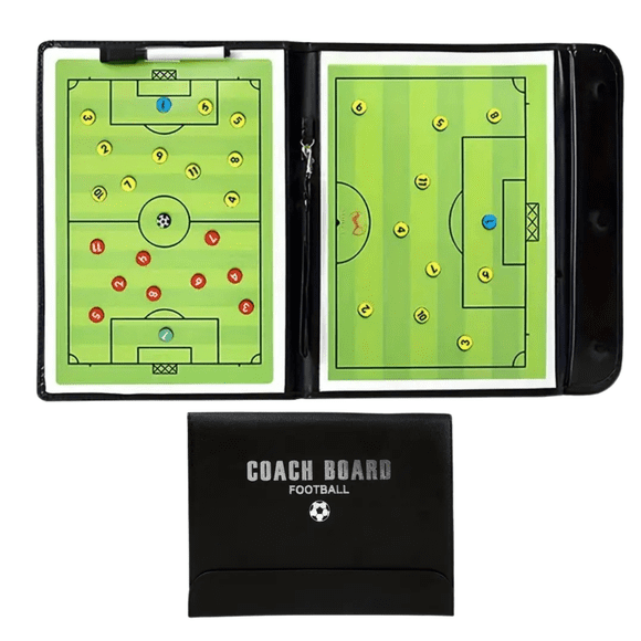 Tablero Táctico De Fútbol Plástico Tamaño Expandido 32*54cm