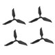 thumbnail image 1 of Hélice De Autobloqueo De Tres Palas De Fibra De Carbono 9455 Para DJI Phantom 1/2/3, 1 of 5