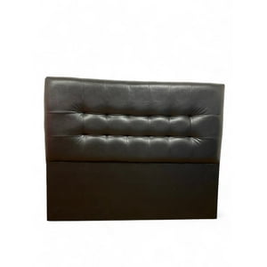 Mbc - Respaldo De Cama King Valencia Pu Negro