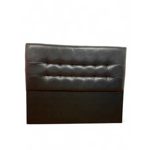 Mbc - Respaldo De Cama King Valencia Pu Negro