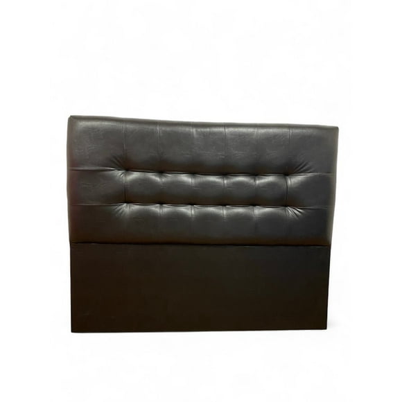 Respaldo De Cama King Valencia Pu Negro