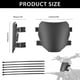 thumbnail image 2 of Placa frontal universal GLECTG para downhill y e-bike, negra, 2 of 7