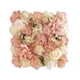 thumbnail image 4 of Panel De Pared De Flores Artificiales Rosa Para Boda Decoración De Pared Interior Al Aire Libre Rosa Champán, 4 of 5