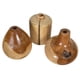 thumbnail image 4 of Set de 3 Jarrones Mini de Madera de Teca AFD Home Estilo Orgánico Moderno, 4 of 9